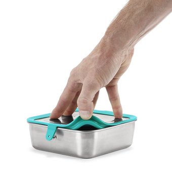 Klean Kanteen RVS lunchbox lek vrij - Agave Mint