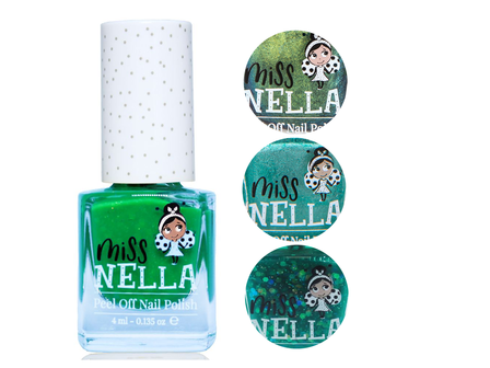 Miss Nella peel off  nagellak - groen tinten