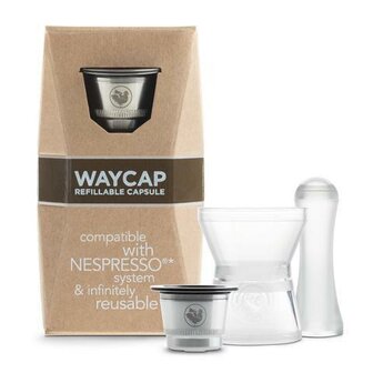 Waycap 1 Hervulbare Nespresso Capsule