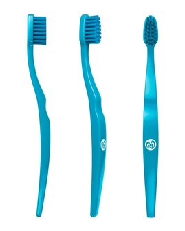 Biobrush tandenborstel blauw kind  zacht- biologisch afbreekbaar - 1 st