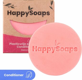 Happy soap conditioner bar - 65 gram   vegan