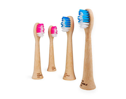 The Humble Co. Opzetborstels - Bamboe - 4-pack - Philips Sonicare