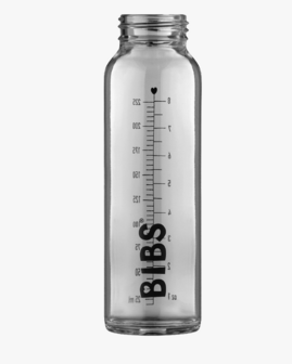 Bibs glazen babyfles - Ivory - 225 ml