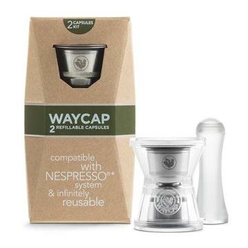 Waycap 2 Hervulbare Nespresso Capsules