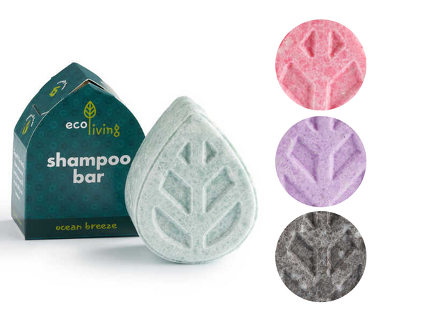 Ecoliving shampoo blok -  85 gram - vegan