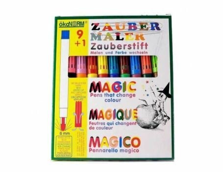 Oekonorm Magic pen 9 kleuren + 1 geheimschrijver