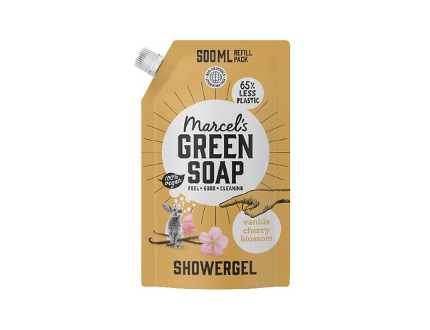 Marcels Green Soap Shower gel - Navulling - 500ml - Vegan