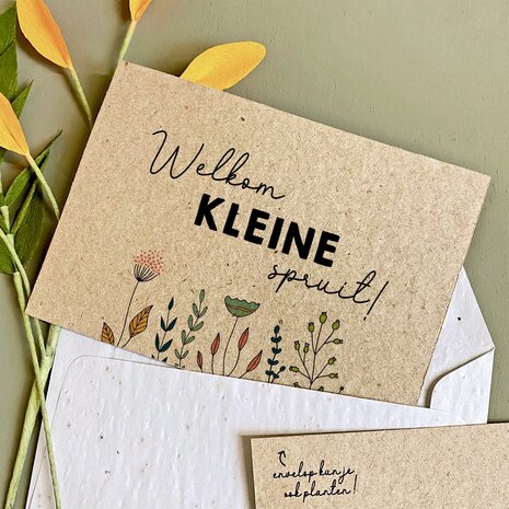BLOOM your message - Kleine spruit collectie
